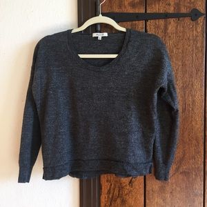Madewell cropped sweater